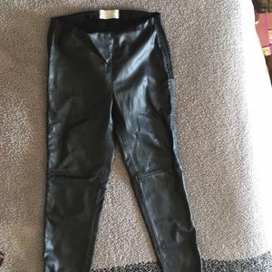 Free People faux leather pants